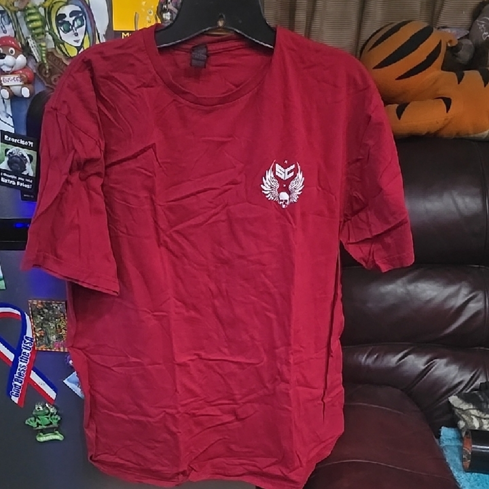 Gildan Red Short Sleeve Tee